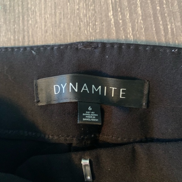 Womens Dynamite black suit/work pants size 6 - Picture 2 of 3
